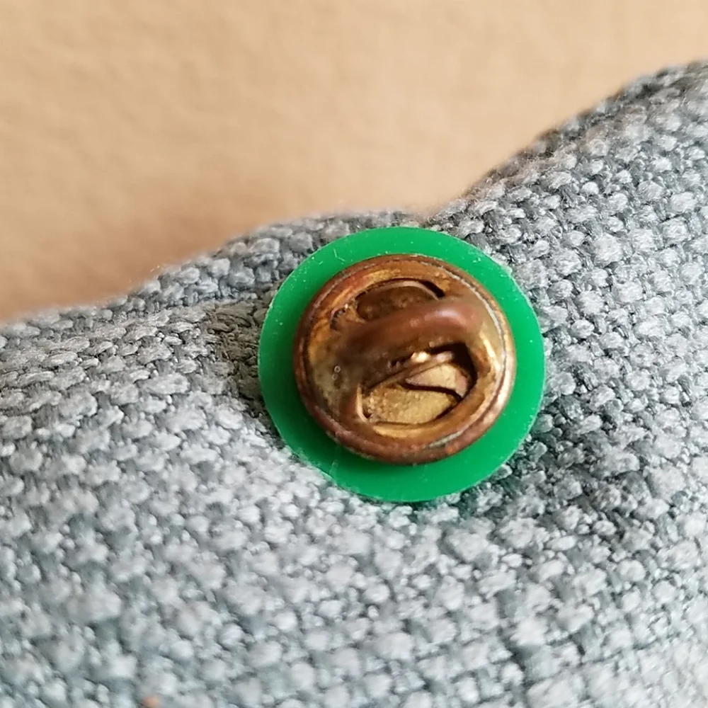 VINTAGE/ANTIQUE Girl Scout 6 Point Gold Member Pin